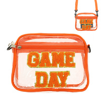 GAME DAY TRANSPARENT CROSSBODY BAG